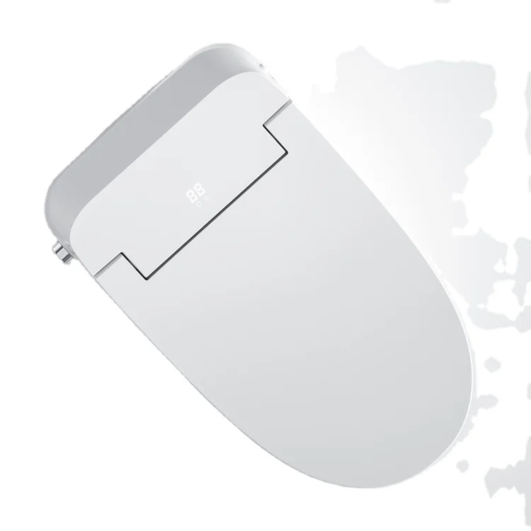 Foot Kick Flushing Bathroom Intelligent Toilet Cold Water Bidet