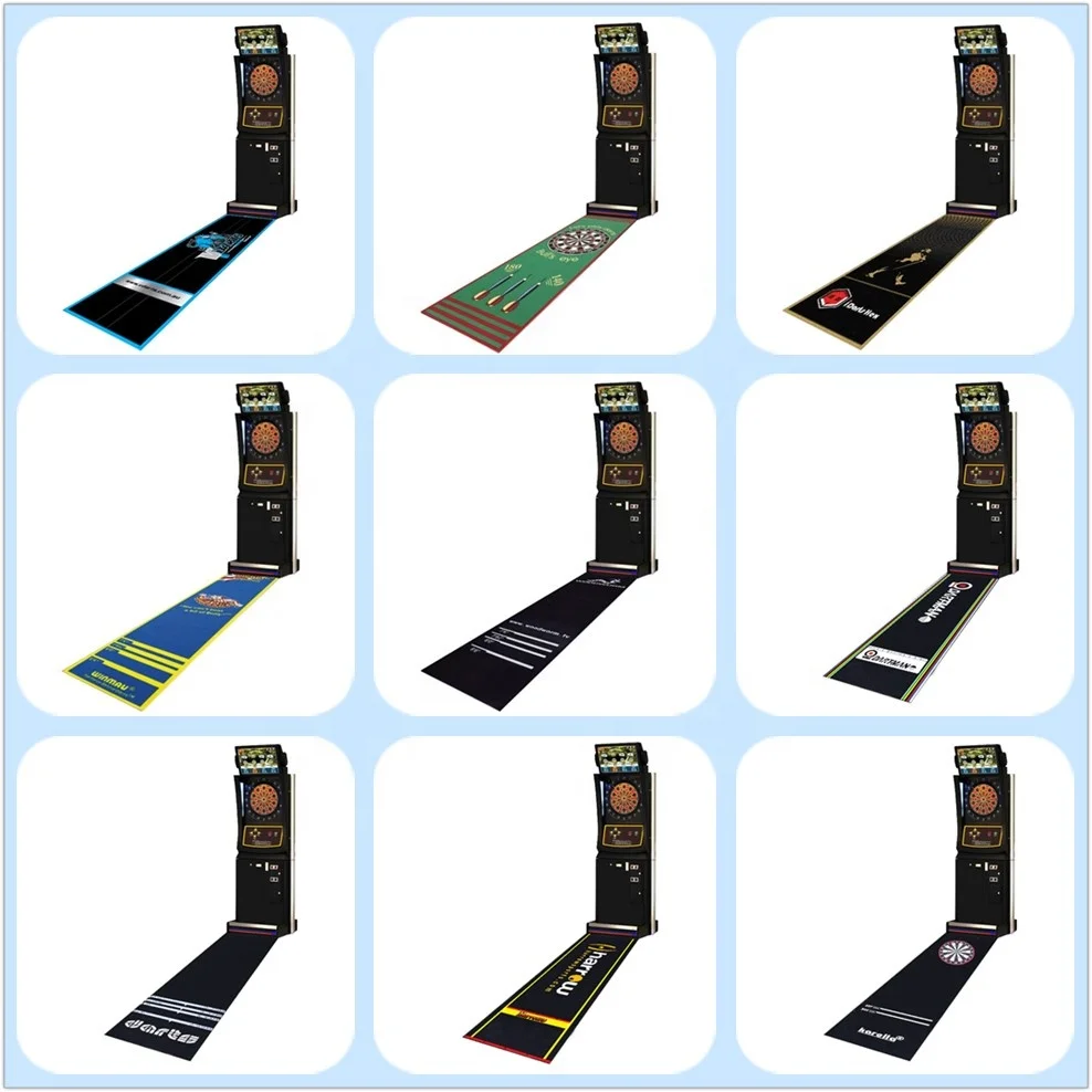 Дот OEM Дешевый изготовленный на заказ логотип дизайн Heavy Duty Прочный метания Проверьте линии шпунтовой петлёй коврик для Дартса