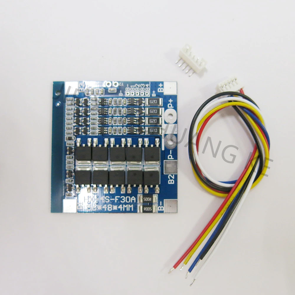 4S 30A 12.8V iron phosphate protection board with balanced 3.2V 18650 battery protection board
