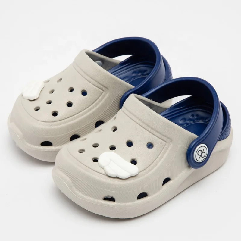 EVA wholesale popular fashion  beautiful shoes baby sandal for boys good to wear beach garden slippers clog shoes clog sandal