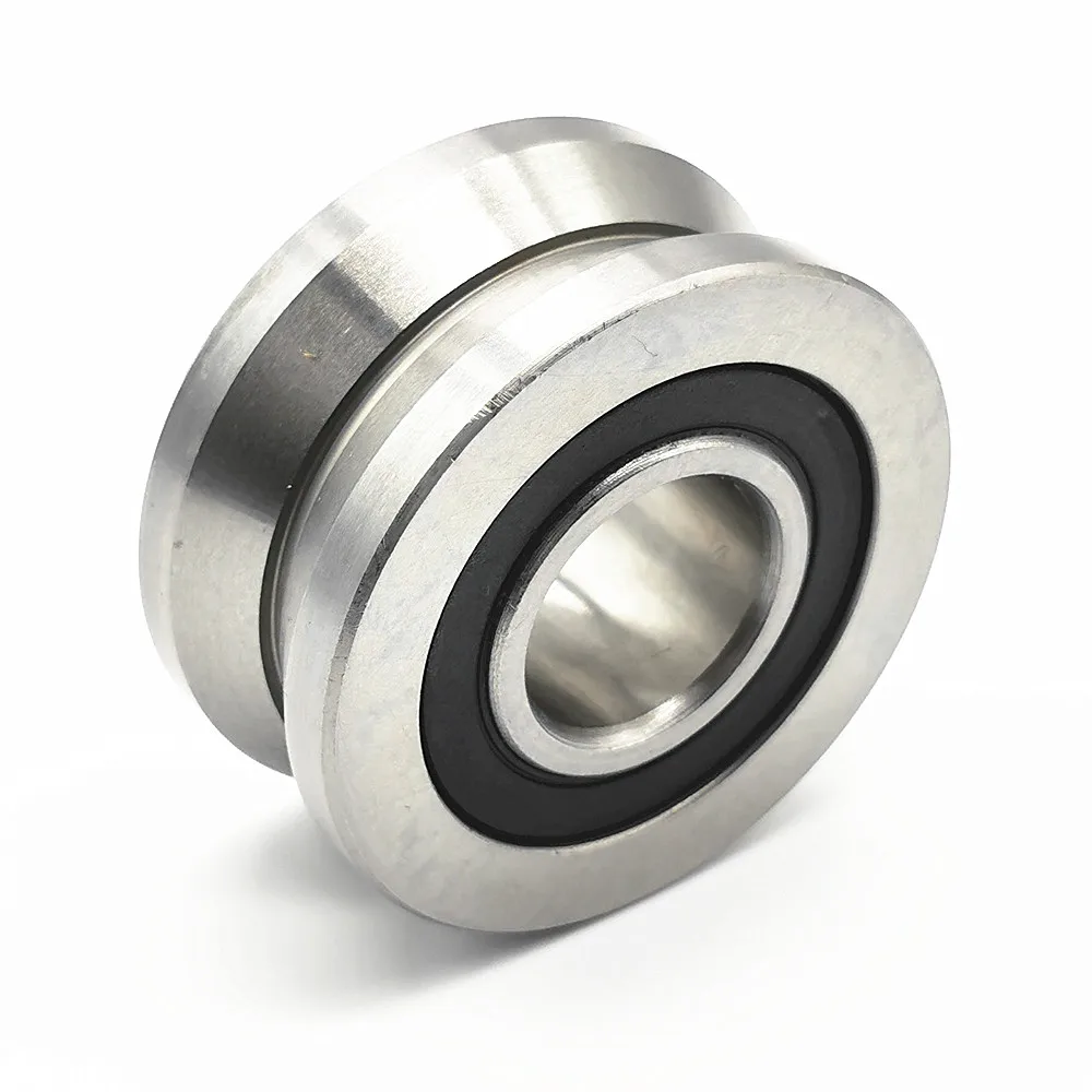 LV202-40ZZ 15mmx40mmx18mm  V grooved track roller wheel bearings for linear guide rail
