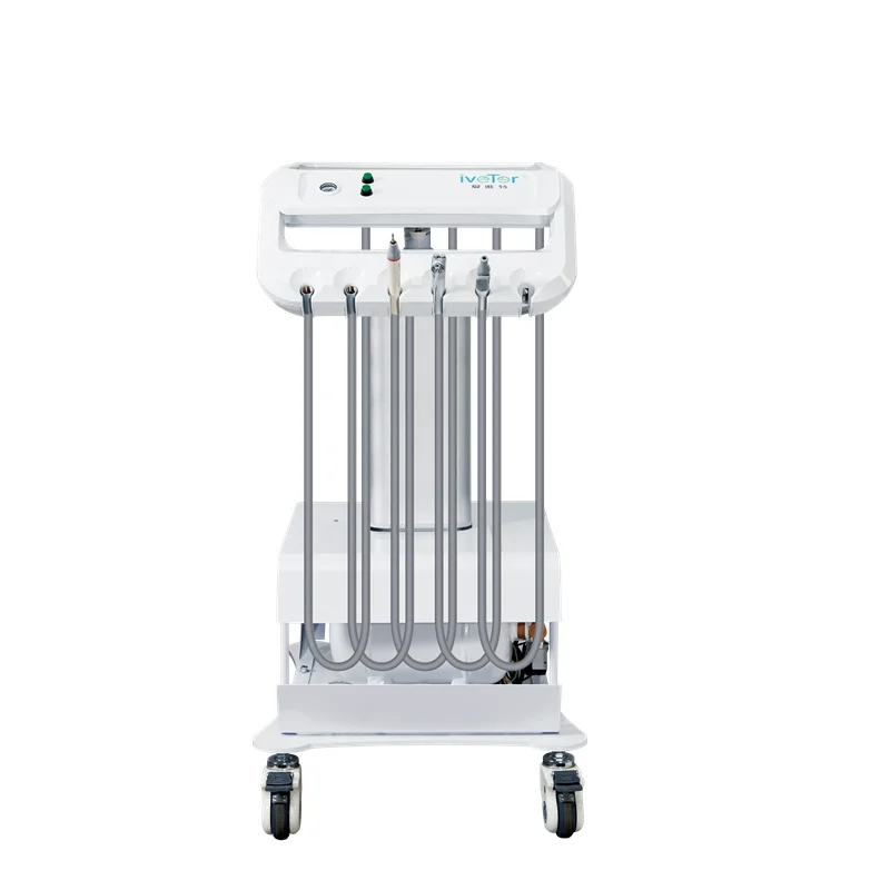 Mobile dental trolley Built-in Socket dental tool storage cart trolley multi functions pet treatment table