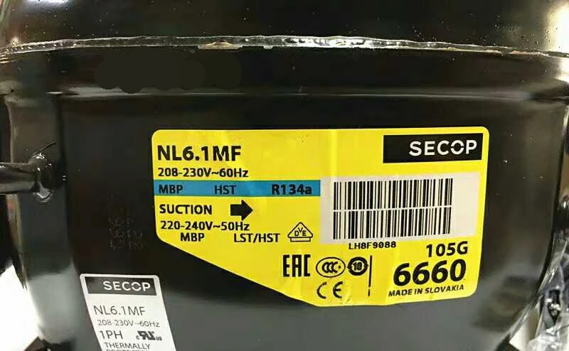 New danfoss skop refrigerator refrigerator refrigeration compressorNL6.1MLX