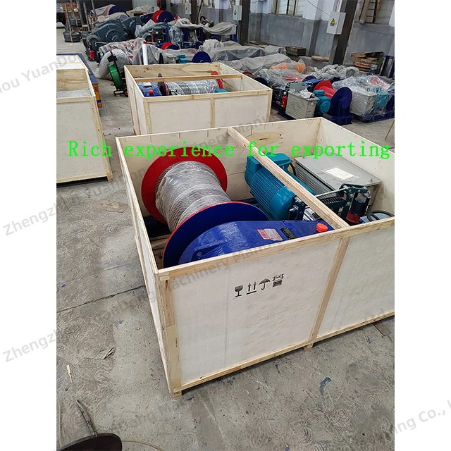 220-480V Winch Electric 1Ton Winch Hydraulic Electric Anchor Cable Pulling Winch Double Drum