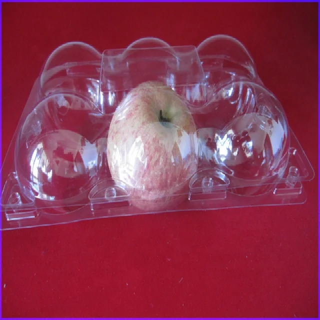 Wholesale disposable clear PET container with hinged lid take out plastic fruit nut salad packaging meat and vegetables  boxes