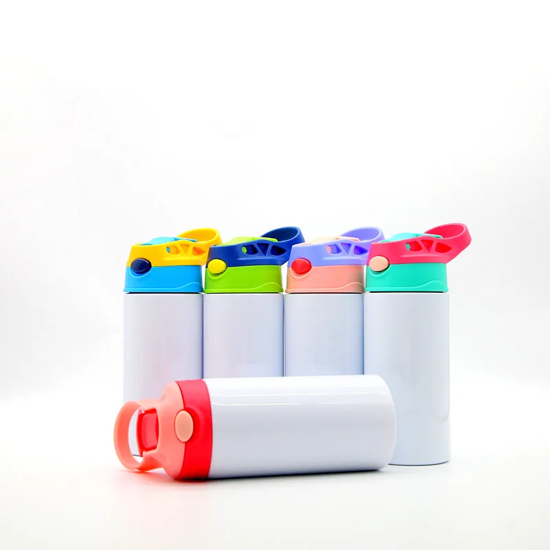 Besin Wholesale New Arrival 350ml Kids Sublimation Tumbler Stainless Steel Straight Sublimation Blank Uv Color Change Bounce Cup