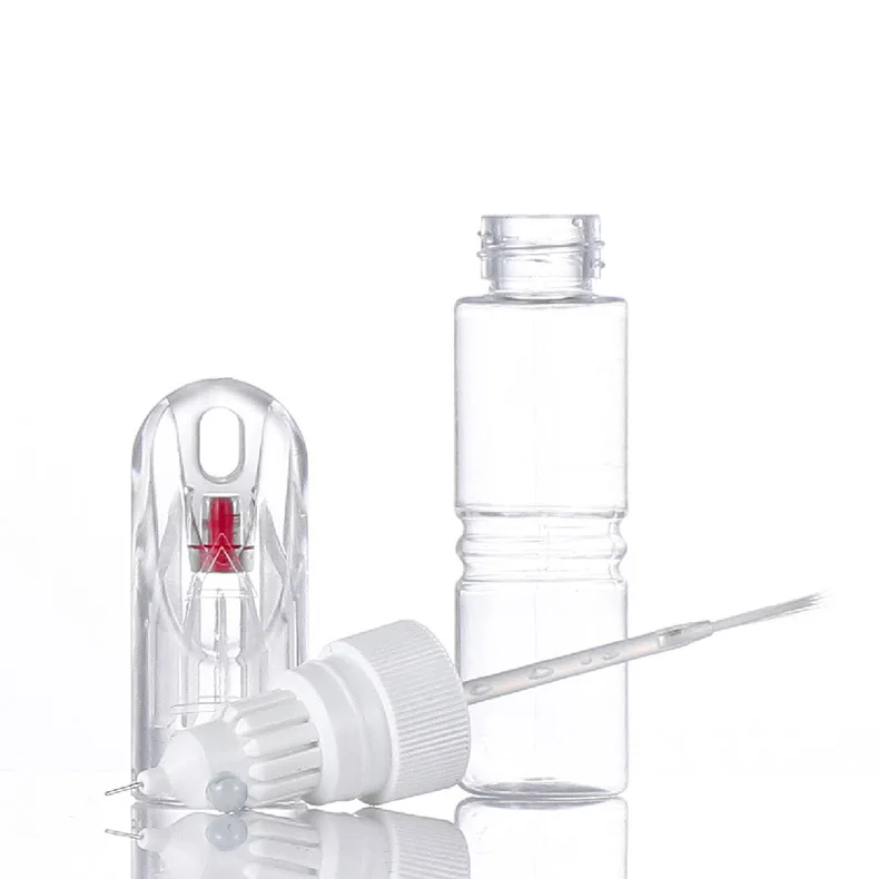 High Quality 20ml 2 in 1 Paint Touch Up Applicator Pens Bottle Precision Fine Tip Writer Pen Detail Brush