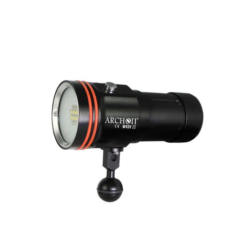 Updated W42V D36V ARCHON W42V II High Quality 6000 lumens Multifunction White UV blue red led Diving Video Light