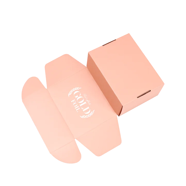 Trending products 2024 new arrivals customisable packaging box corrugated board boxs packaging for t shirts tuck box packaging