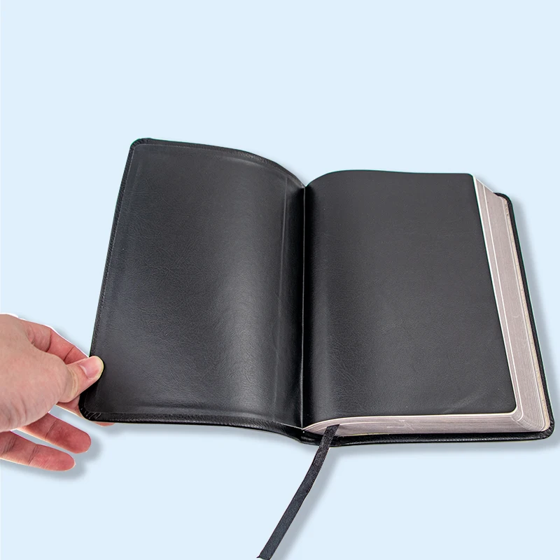 customized hardcover English Spanish catholic kjv nlt version holy bible book printing factory service gold silver gilding