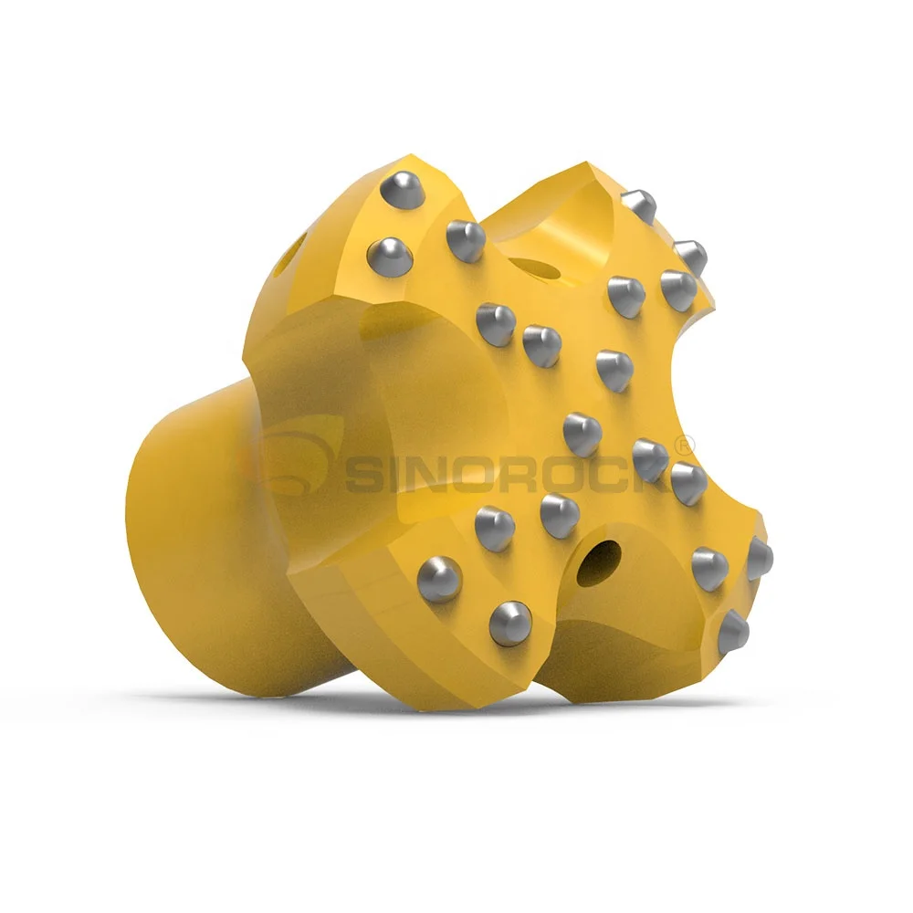 ESS SINOROCK R32 Tungsten Carbide Button Hollow Rock Drill Bit for Self Drilling Anchor Bolt