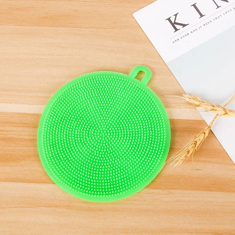 2024 Wholesale cheap restaurant kitchen tools mini silicone dish washing brush