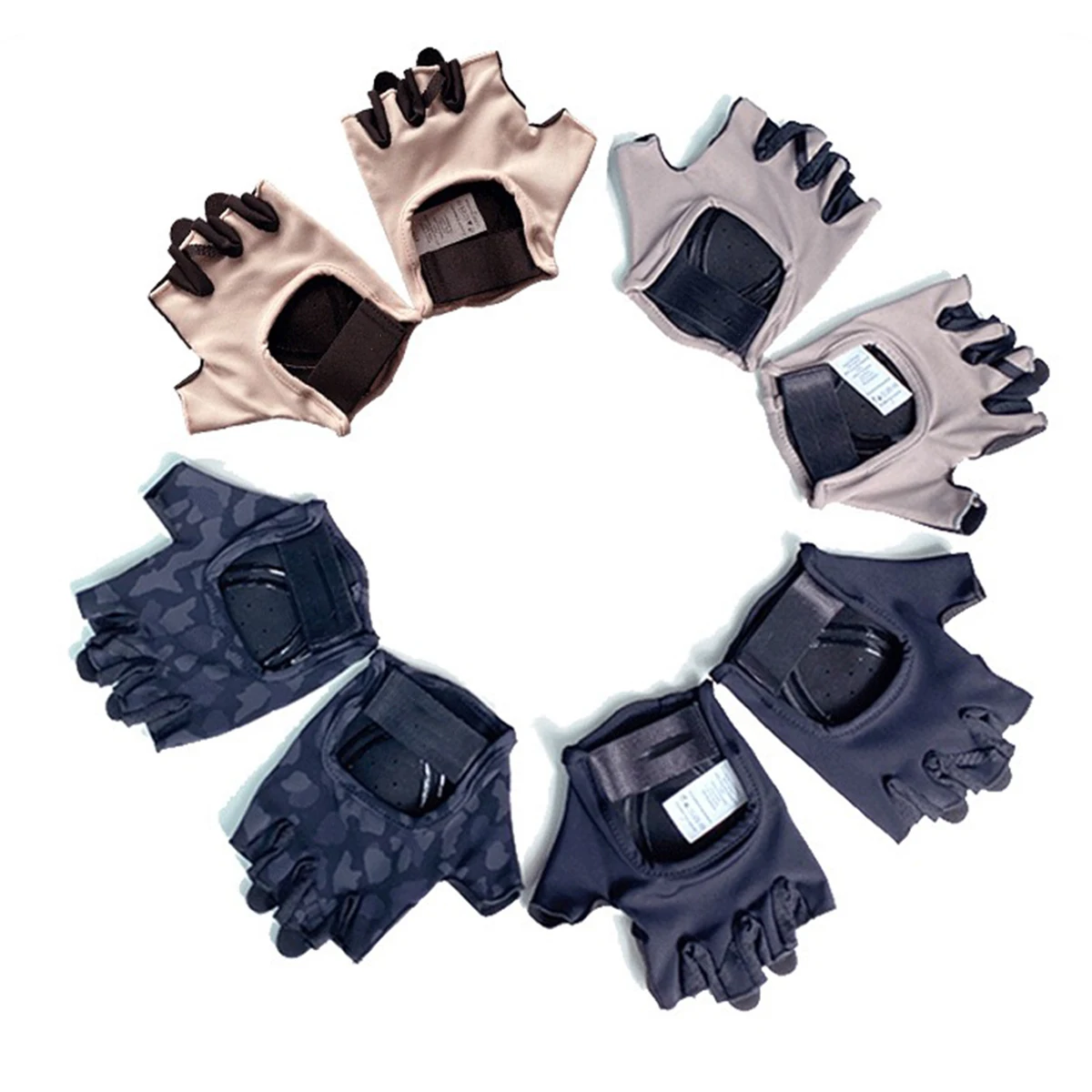 Перчатки для фитнеса, йоги, тренировок, велоспорта, тренировок на открытом воздухе, перчатки с открытыми пальцами могут быть изготовлены по индивидуальному заказу для мужчин и женщин