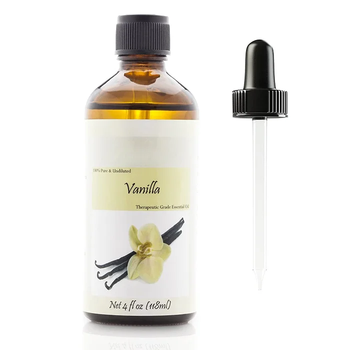 Private label natural pure therapeutic grade aromatherapy vanilla essential oil