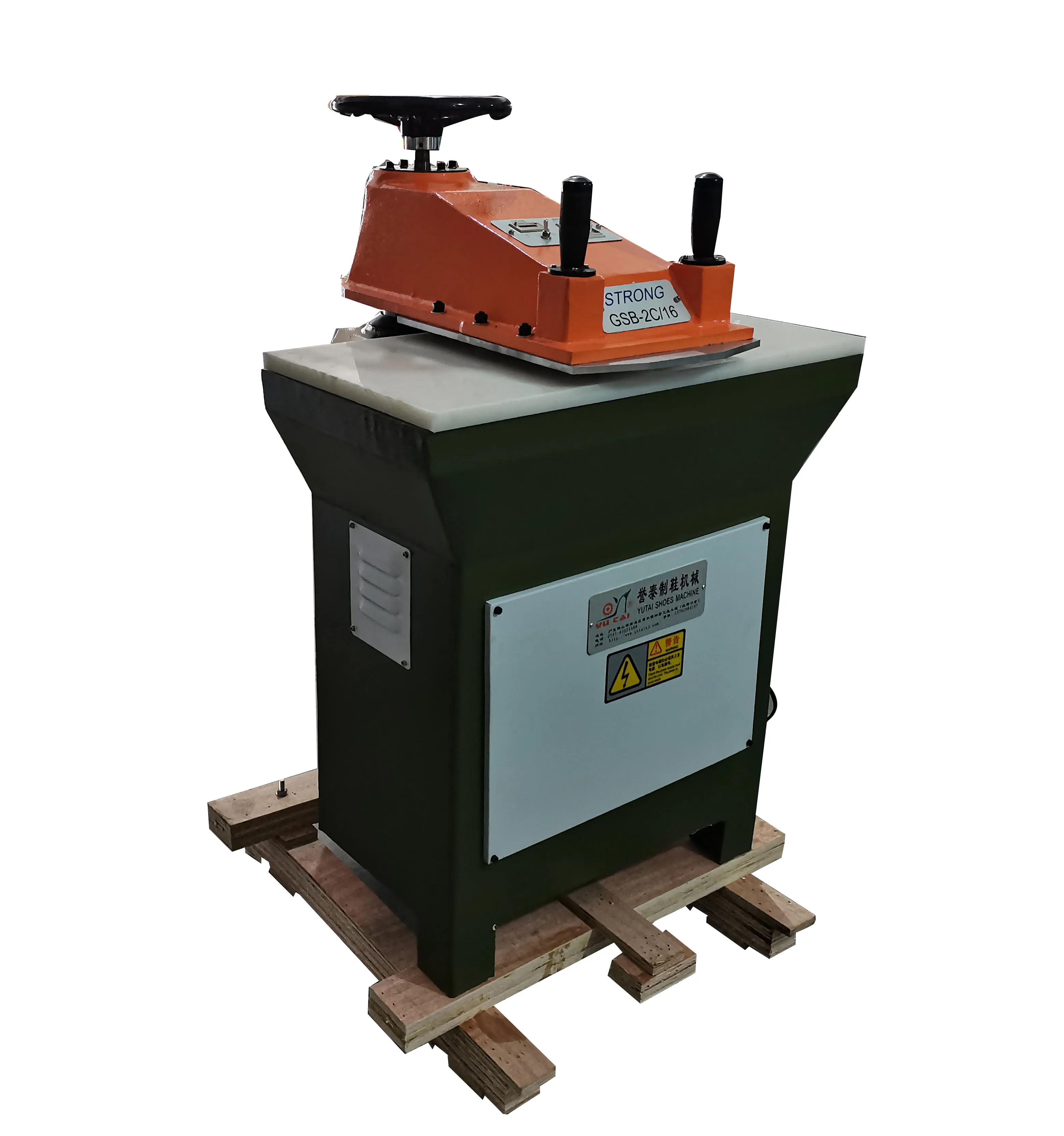 Small beam press machine 16 ton cutting force clicker press machine price in India for sale