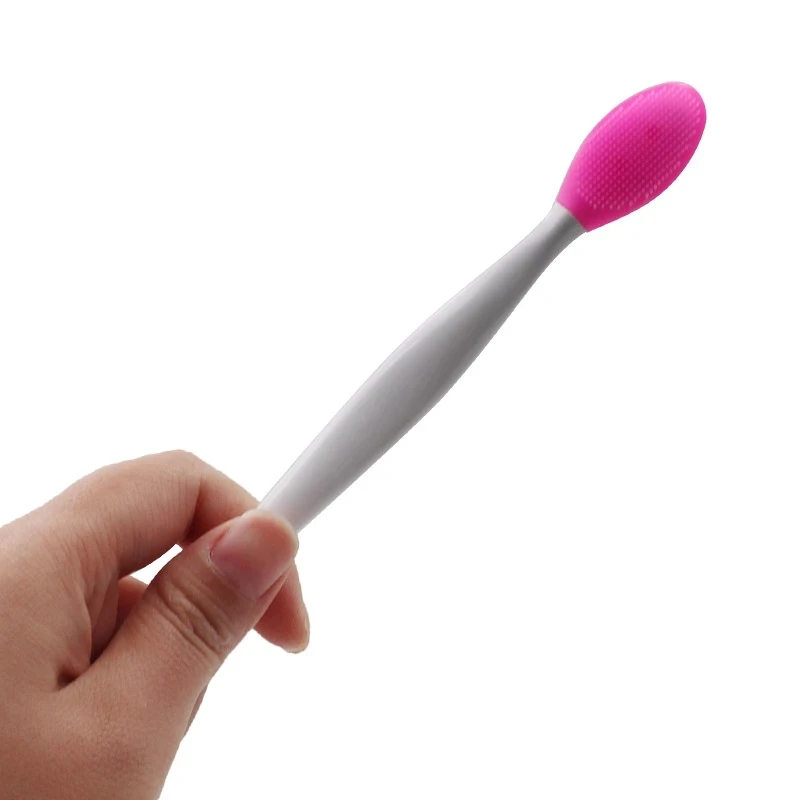 Silicone exfoliating tools double-sided soft Exfoliating Silicone Lip Brush