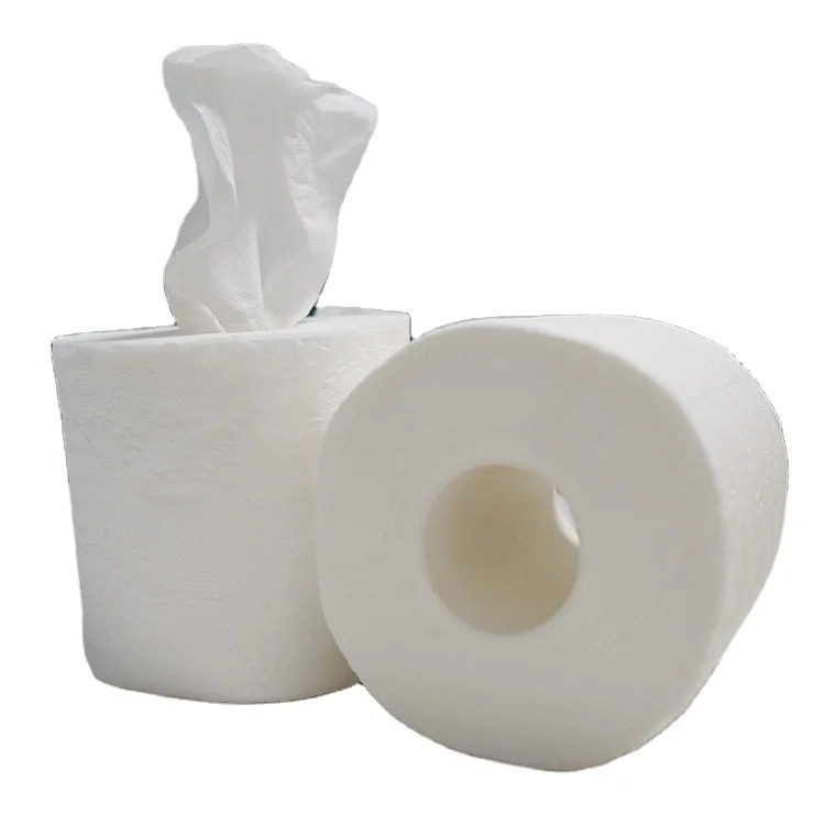 Customized 3-Layer Virgin Wood Pulp Toilet Paper Roll Comfortably Soft Native Bamboo Pulp Durable and Eco-Friendly