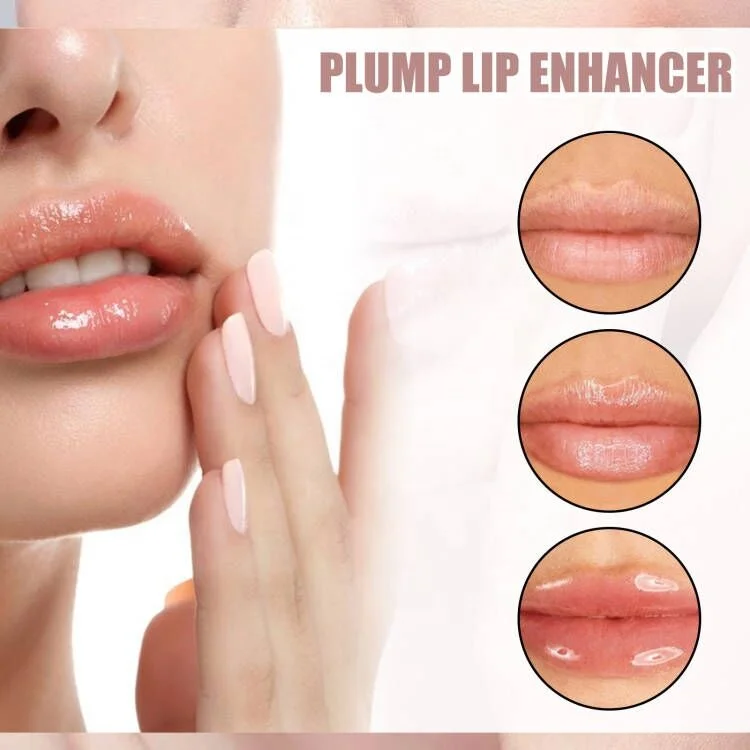 Hyaluronic Acid Hydrating Lip Glow Oil Lip Maximizer Plumper Tinted Lip Plumper Oil