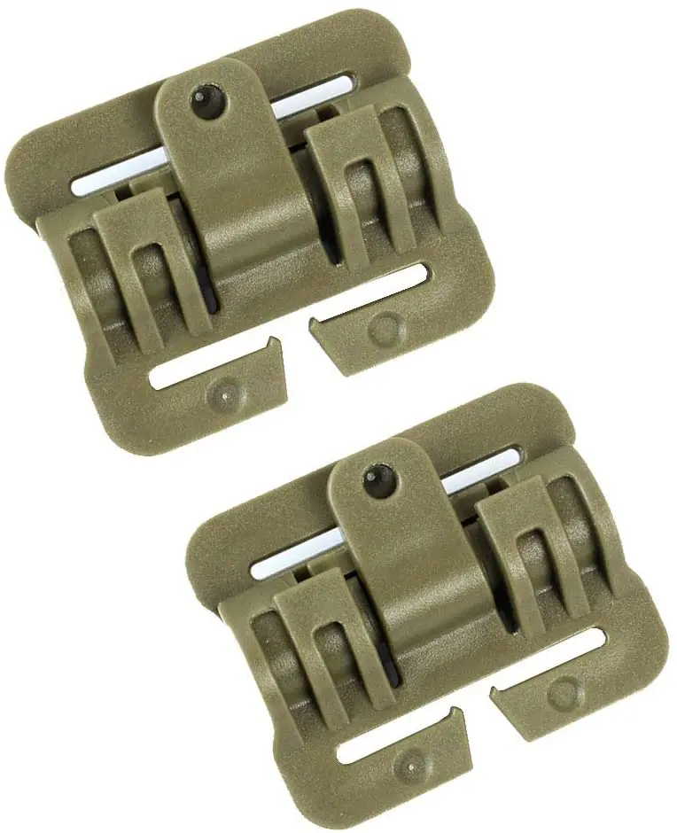 BSCI factory tactical Vest Molle Side Belt fast fit System Adapter Quick Release Buckle