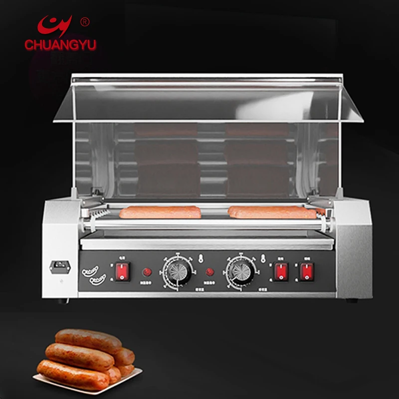 Chuangyu Brand New National Standard Sausage Grill Machine CY Series High Efficiency Durable Perfect for Catering Businesses