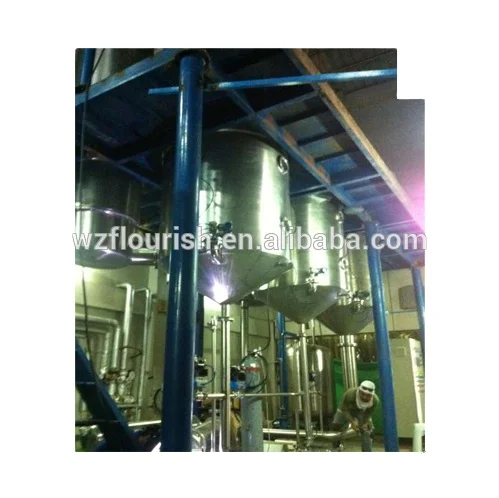 Stainless Steel Triple-Effect Falling Film Evaporator For Sugar Processing