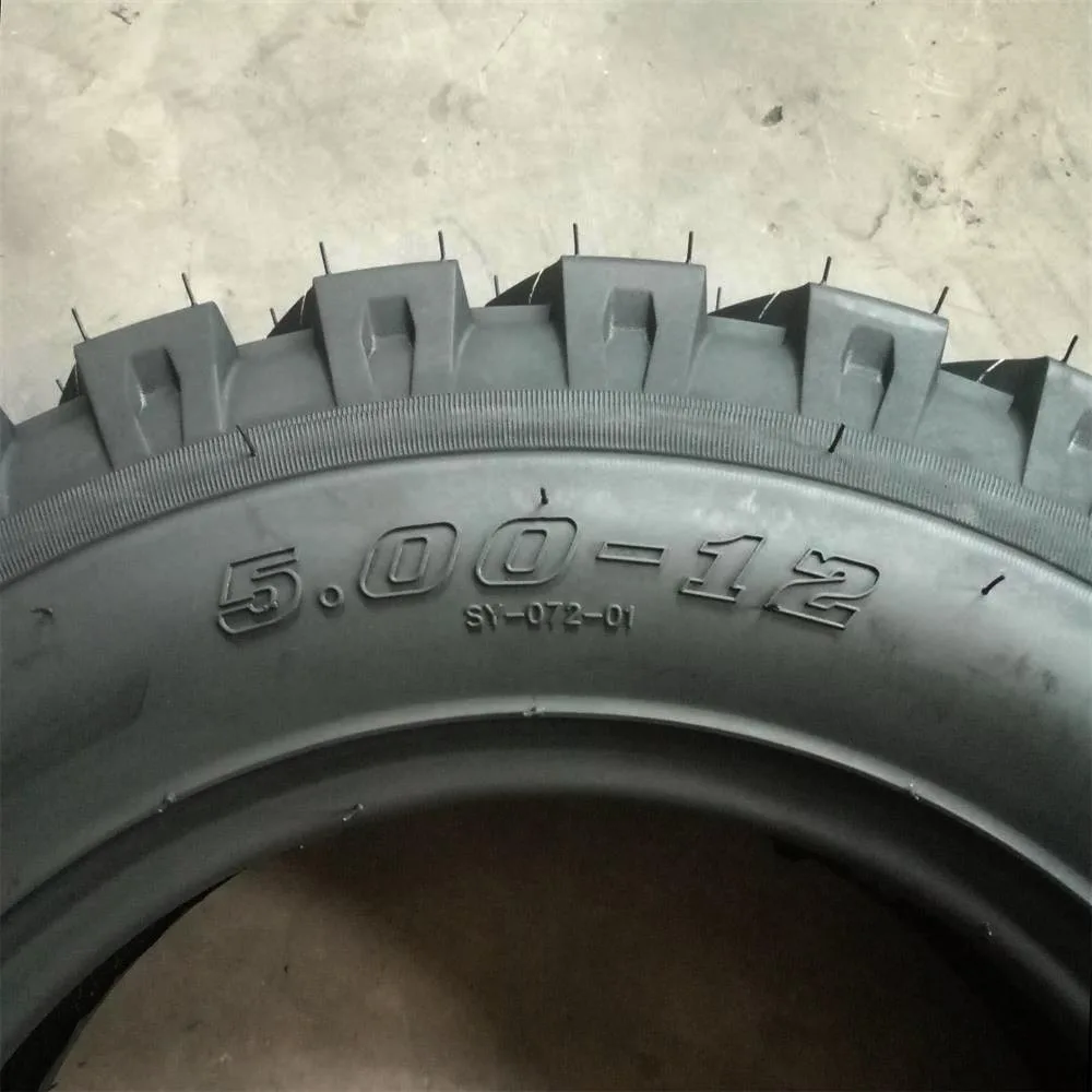 three wheel motorcycle tyre 5.00-12 tricycle tyre