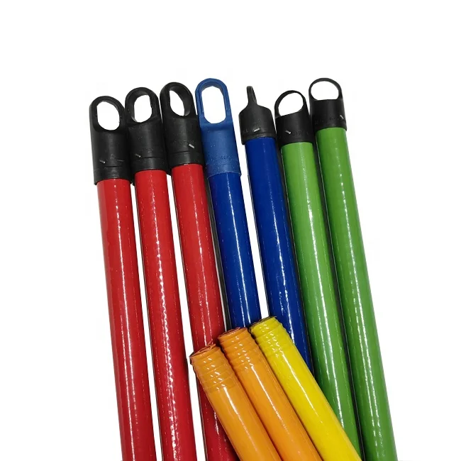 Eucalyptus  Beautiful Flowers PVC Coated Wooden Broom Handle