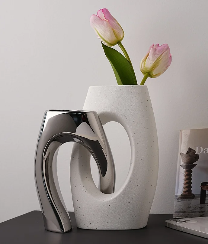 Wholesale Home Decoration Artistic Special-shaped Ceramic Vase
