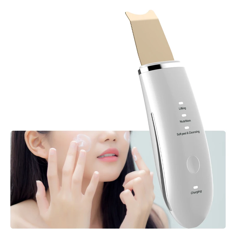 Cleaner Blackhead Remover Deep Face Cleaning electric professional sonic face cleaning spatula ultrasonic skin scrubber