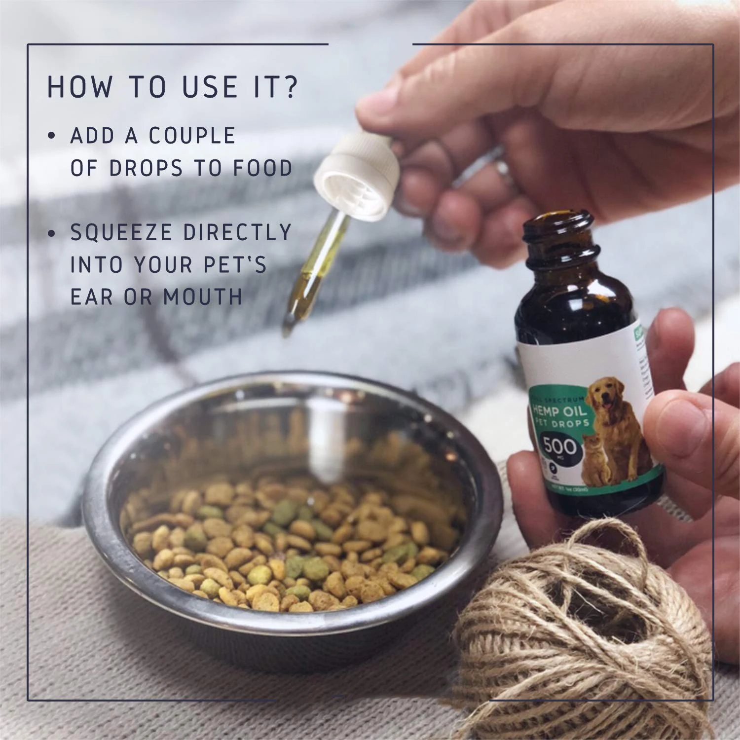 
2020 new style Hemp CBD Oil for Dogs for pet NO GMO Best Quality with Best price 