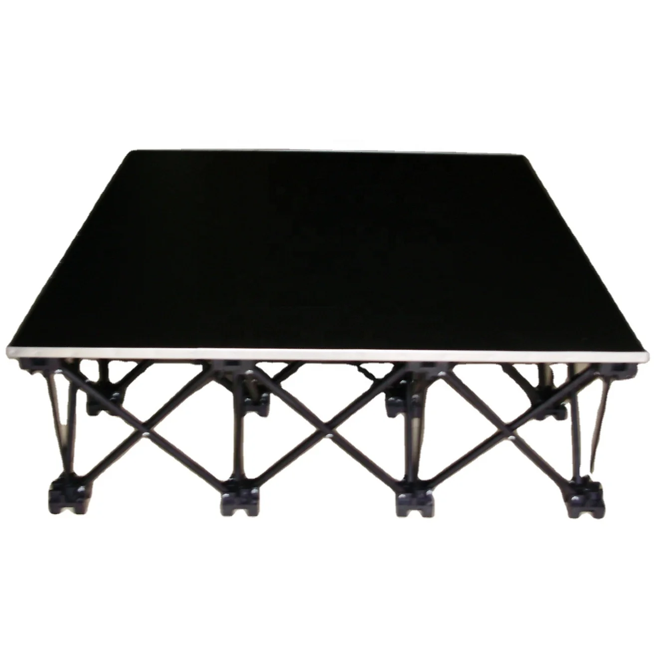 Дешевая легкая движущаяся Портативная Алюминиевая рекламная платформа Складная сцена