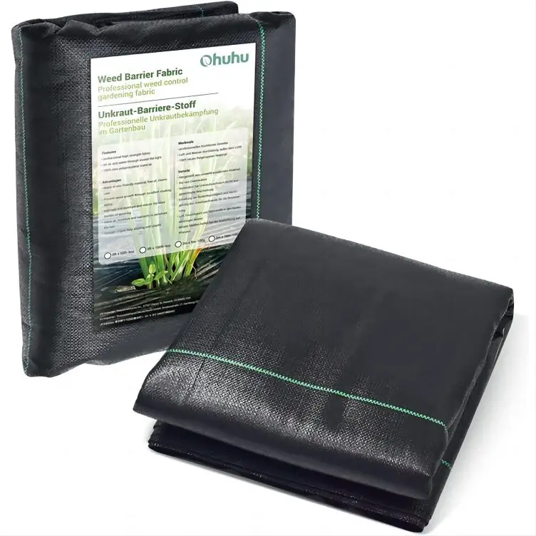 Factory Crazy Price PP Garden Ground Cover Fabric / Anti Weed  Control Mat 1*10m or 2*5m  Fold Into Sheets