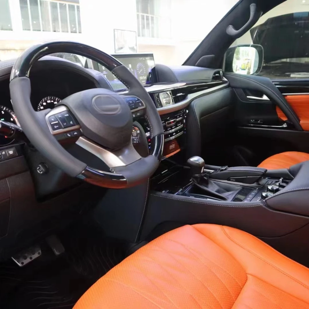 Lx570 Interior upgrade Facelift Kits 2008-2015 upgrade to 2022 Seats door dashboard center console for Lexus Lx570 2008-2015