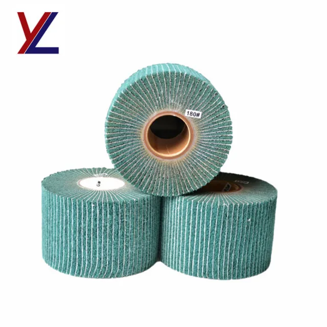 aluminium casting alloy iron mailbox 240 grit flap polish wheels