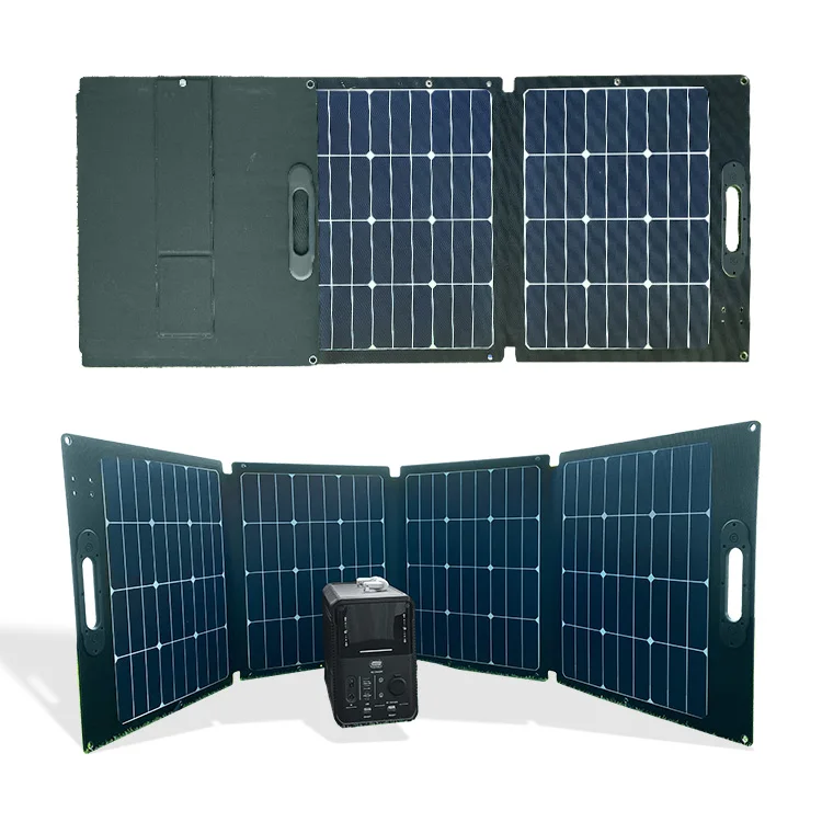 100w Portable Foldable Solar Panel Folding Outdoor Camping Efte Monocrystalline Silicon  Solar Panel For Camping