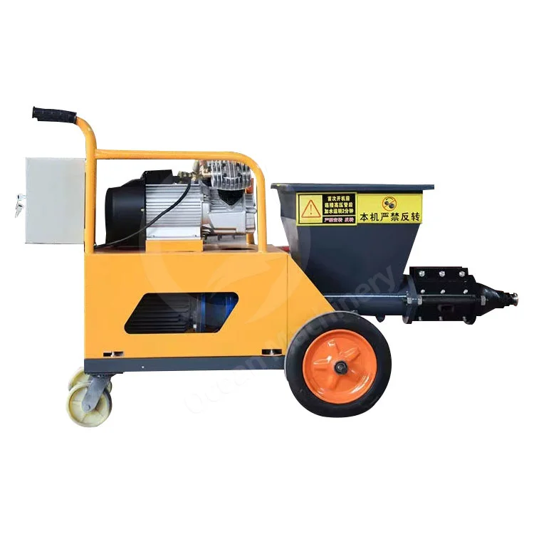 Texture Sprayer Mud Black Plaster Spray Hopper Gun Machine Underground Price for Cement Mortar Japanese