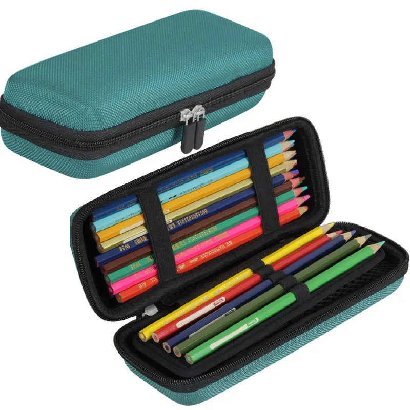 Wholesale Customized High Quality Travel Portable Protective Shockproof Hard Shell EVA Pencil Case