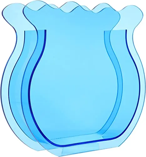 Modern Livingroom Decoration Custom Clear Acrylic Flower Vase