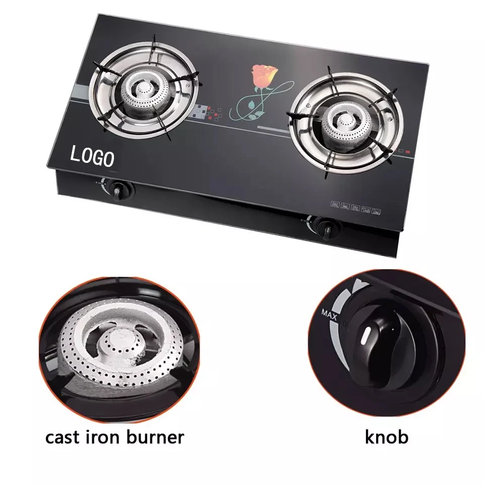 Wholesale Glass Desktop Gas Burner Household Natural Gas Stove