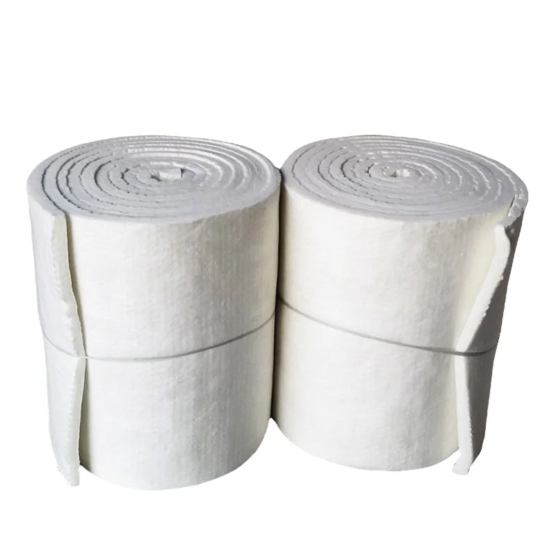 128kg/m3 Fireproof Silicate Ceramic Fiber Blanket Heat Insulation Material Resistant to Fire