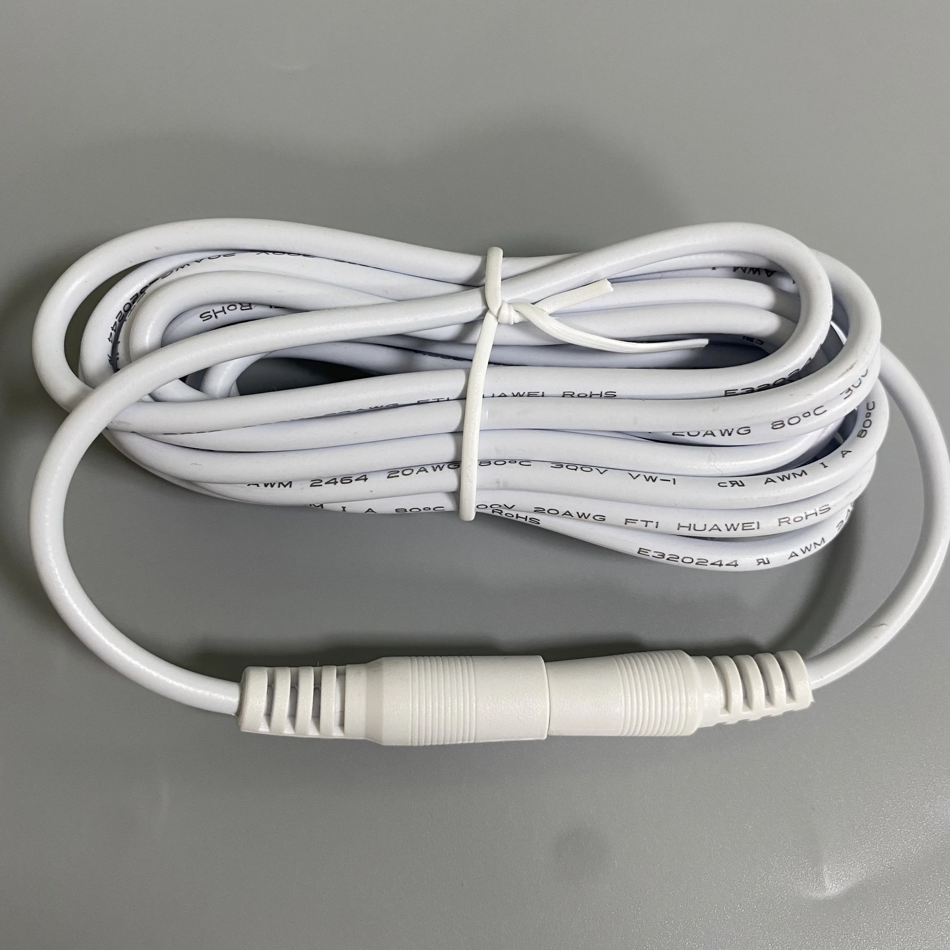 Custom 1m 3m 10m 12V Male to Male Female DC 5.5x2.1mm 5.5x2.5mm 4.0x1.7mm 3.5x1.35mm Barrel Jack Power Extension Cable