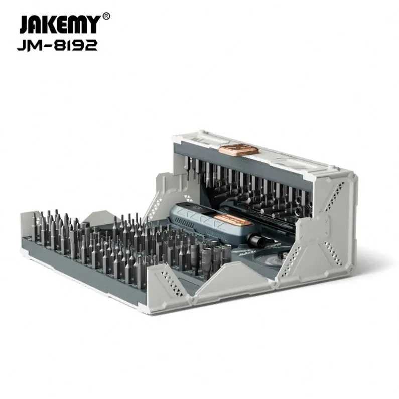 New Arrival JM-8192 180 In 1 Quality Hot Sale Precise Repair Magnetic Screwdriver Set Bits Mobile Phone Repair Tools