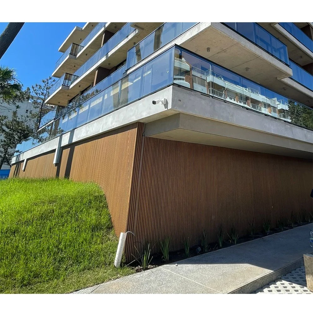 wpc wall panel outdoor/composite cladding