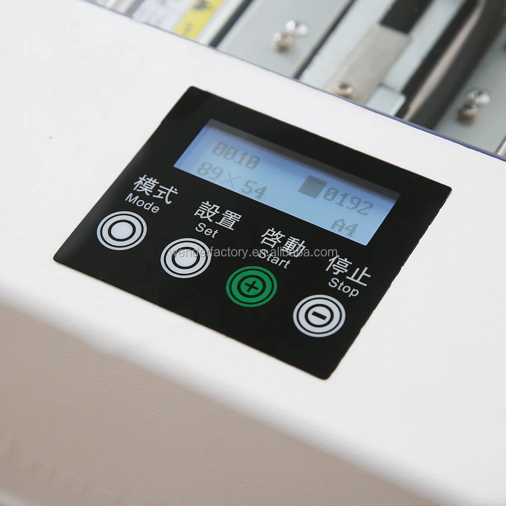 multi-functional automatic A4 business name card cutting machine