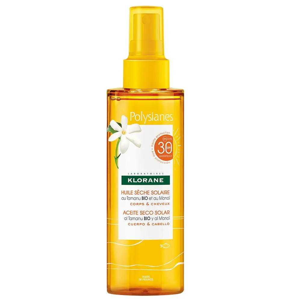 Полизиановое сухое масло Spf30 клоран 200 мл
