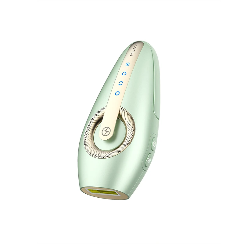 Portable IPL Diode Laser Hair Removal Machine Beauty Equipment Ipl E Light Beauty Machine Blue for Home Technology Aft Laser T17