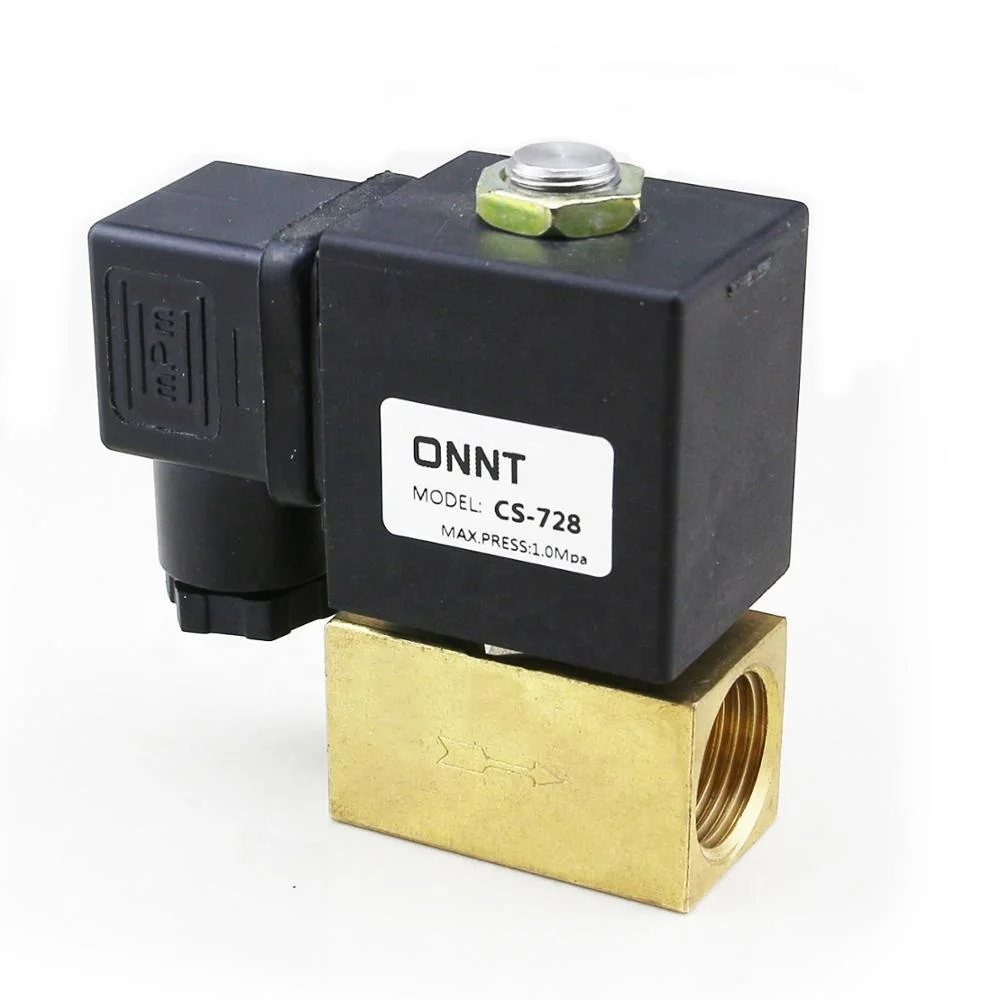 CS-728 AC220V DC24V 2/2 Way 1/2' 16bar brass Solenoid Valve