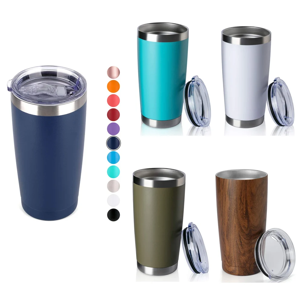 Wholesale Double Walled 18/8 Sippy Cup 20Oz Insulated Stainless Steel Tumbler