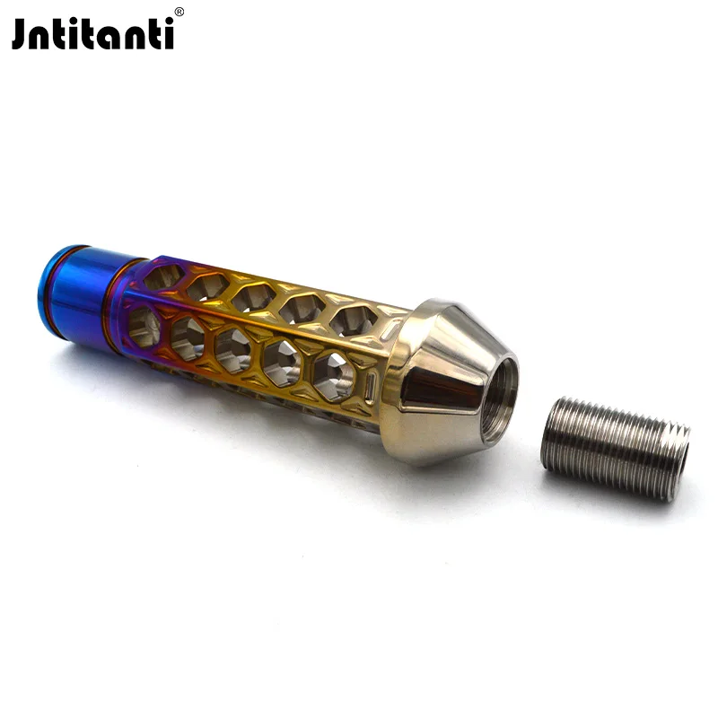 Jntitanti цветные ручки переключения передач Ti-6Al-4V из титанового