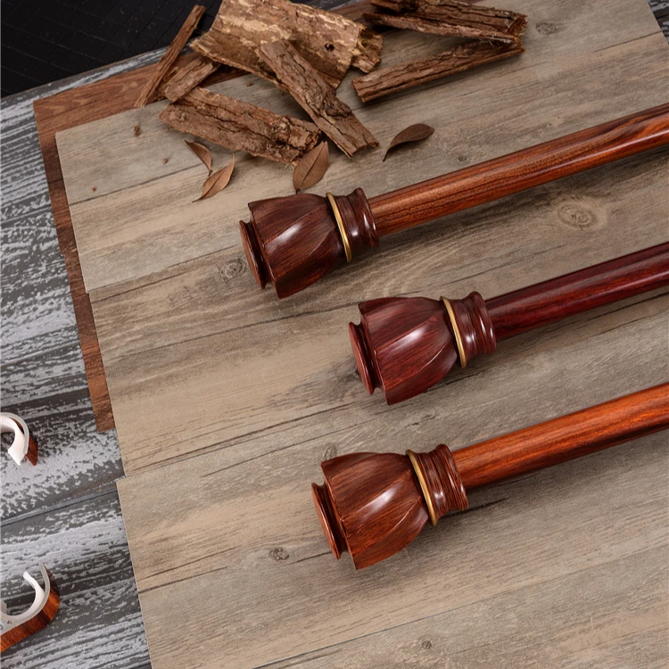 Superior Quality Wooden Curtain Rod,Curtain pole track